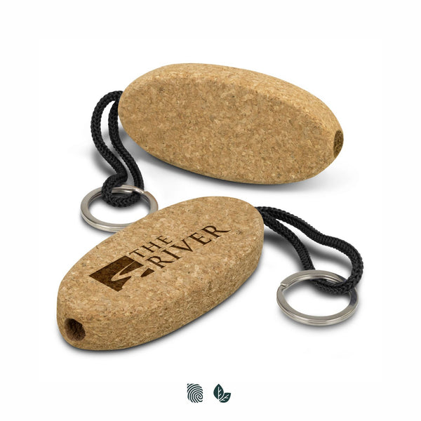 Cork Floating Key Ring (Natural)