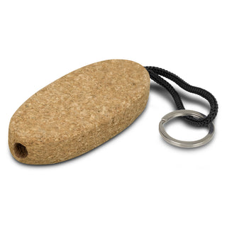 Agogo Cork Floating Key Ring (Natural)