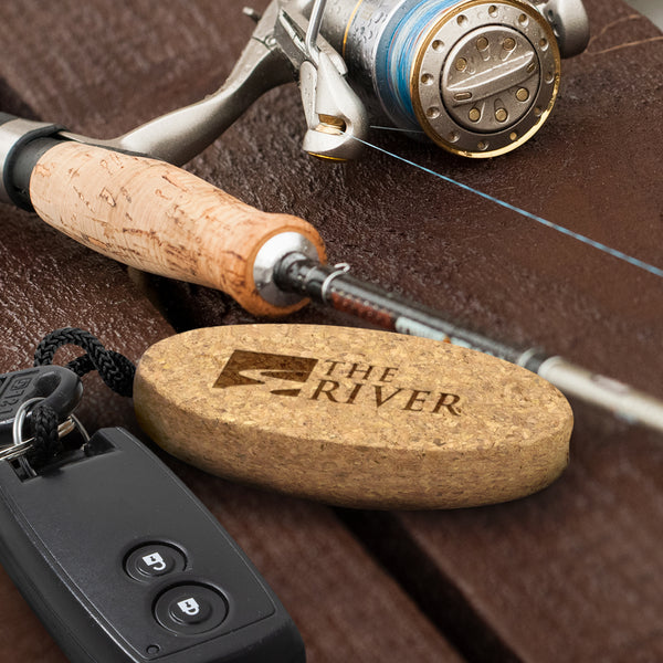 Cork Floating Key Ring (Natural)