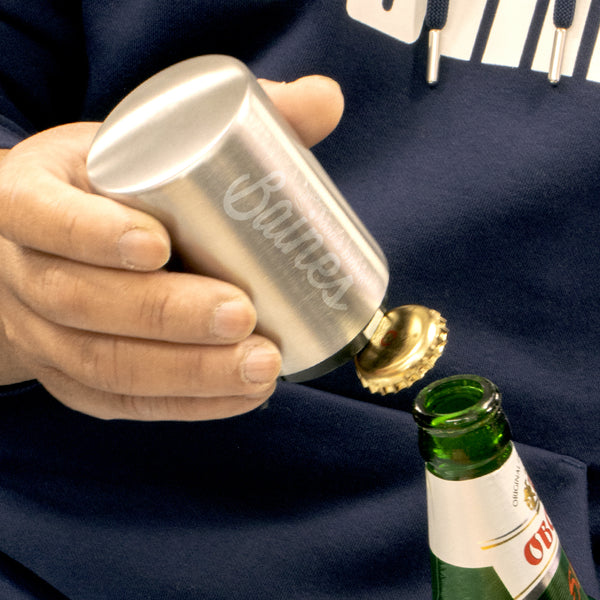 Lever Bottle Opener (Silver)