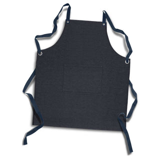 Printwear Cuisine Bib Apron - Mix and Match (Dark Blue Denim)