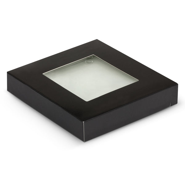 Crystal Glass Coaster - Set of 2 - Square - Full Colour (Clear)