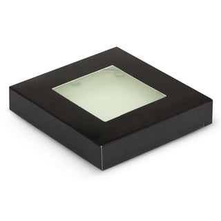 Crystal Glass Coaster - Set of 2 - Round - Full Colour (Clear) — Cardboard Sleeve