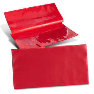 Agogo Vinyl Travel Wallet (Red)