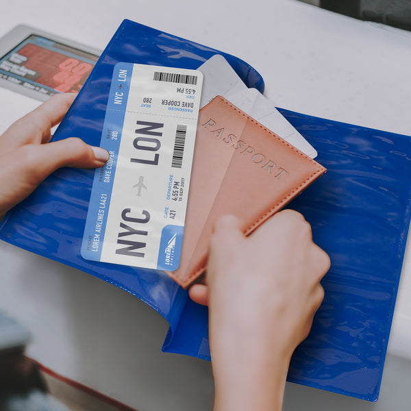 Journey Travel Wallet (Blue)