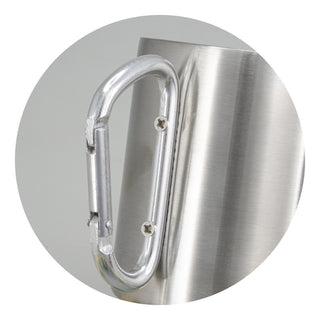 Crag Coffee Mug (Silver) — Detail