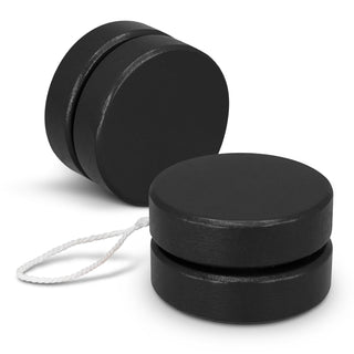 Agogo Jester Wooden Yoyo (Black)