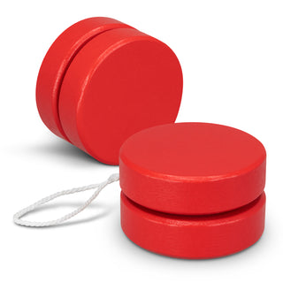 Agogo Jester Wooden Yoyo (Red)