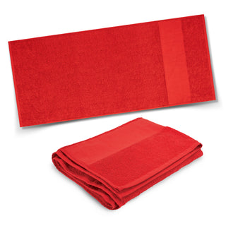 Printwear Marina Terry Towel (Red)