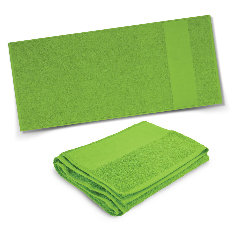 Shoreline Terry Towel (Bright Green)