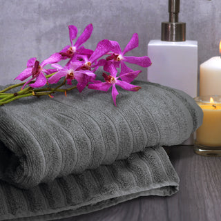 Reef Luxury Towel (Slate Blue) — Feature