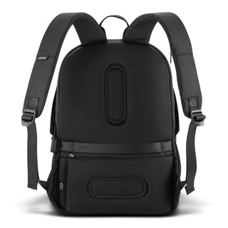 Flux Backpack (Black) — Back