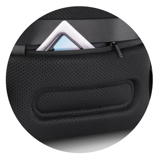 Fusion Gym Bag (Black) — Rear Pocket