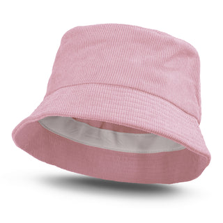 Printwear Madura Corduroy Bucket Hat (Pink)