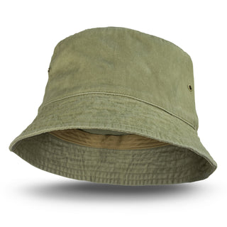 Printwear Faded Bucket Hat (Khaki)