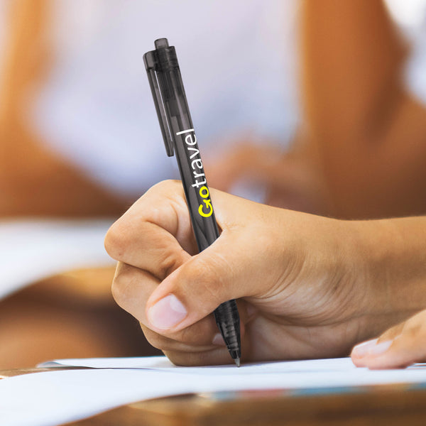 Quartz RPET Pen (Translucent Black)