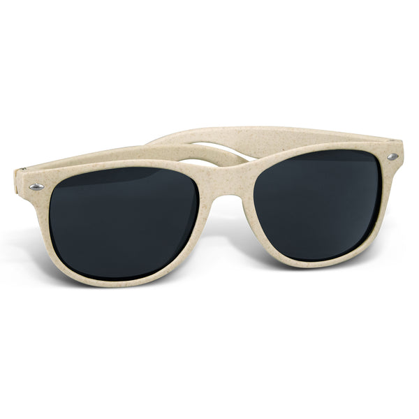 Malibu Sunglasses - Natural (Black)