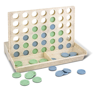 Rally Four in a Row Game (Natural) — Front