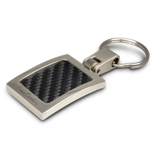 Pierre Cardin Avant-Garde Key Ring (Silver)
