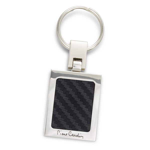 Pierre Cardin Avant-Garde Key Ring (Silver)