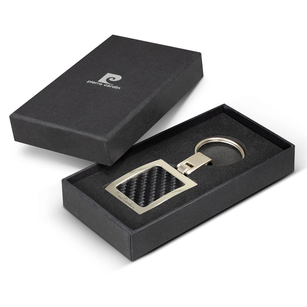 Pierre Cardin Avant-Garde Key Ring (Silver)