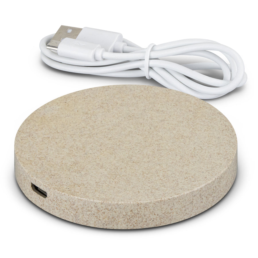 Vector Wireless Charger - Round (Natural)
