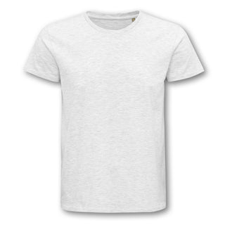 SOLS Pioneer Mens Organic T-Shirt (Ash)