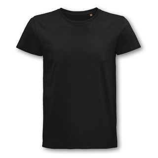 SOLS Pioneer Mens Organic T-Shirt (Deep Black)