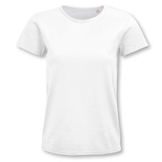 SOLS Pioneer Womens Organic T-Shirt (White)