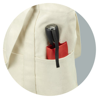 Canvas Canvas Tote Bag (Black) — Detail