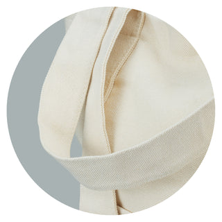 Canvas Canvas Tote Bag (Natural) — Handle