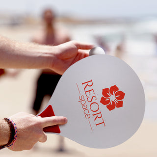 Rally Paddle Ball Game (Blue) — Feature