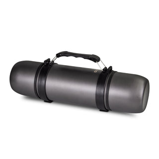 Swiss Peak Duo Cup Vacuum Flask (Steel Grey) — Handle
