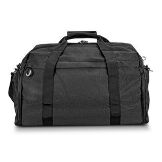 Swiss Peak RFID Sports Duffle Bag (Black) — Back