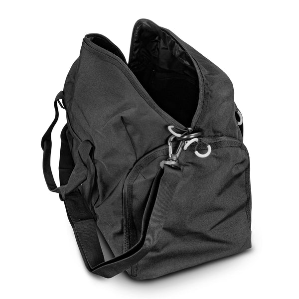 Swiss Peak RFID Sports Duffle Bag (Black)