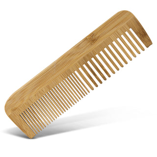 Agogo Bamboo Hair Comb (Natural)