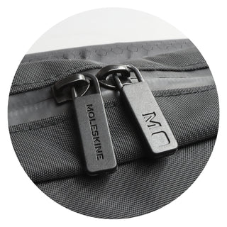 Moleskine Metro Slim Backpack (Black) — Detail