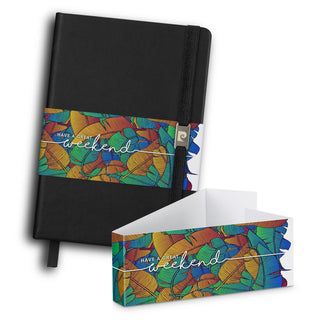 Pierre Cardin Nouvelle Notebook (Navy) — Belly Band