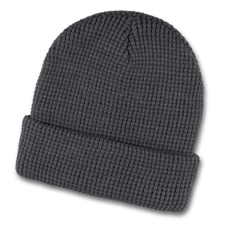 Printwear Galway Waffle Beanie (Charcoal)