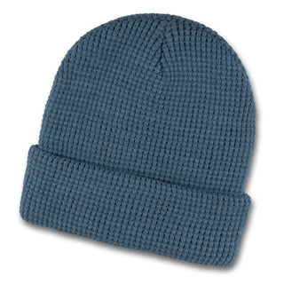 Printwear Galway Waffle Beanie (Slate Blue)