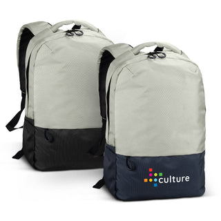 Printwear Ascent Laptop Backpack (Grey/Navy)