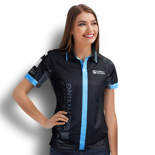 Printwear Custom Womens Performance Polo (White)