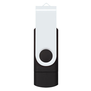 Apex 16GB Dual Flash Drive (White)