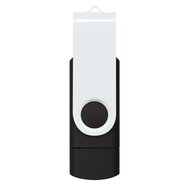 Apex 16GB Dual Flash Drive (White)