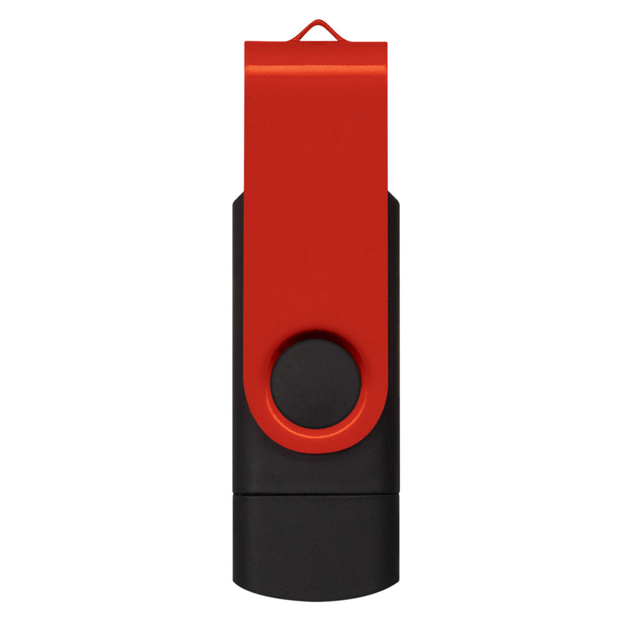Apex 16GB Dual Flash Drive (Red)