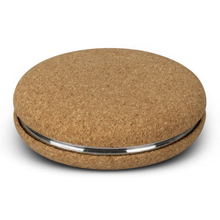 Agogo Cork Compact Mirror (Natural)