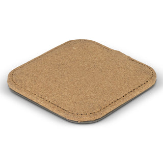 Agogo Oakridge Wireless Charger - Square (Natural)