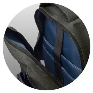 Selwyn Backpack (Black/Charcoal) — Internal