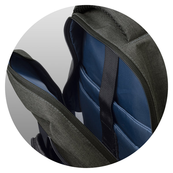Selwyn Backpack (Black/Charcoal)