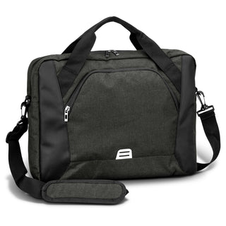 Printwear Selwyn Laptop Bag (Black/Charcoal)